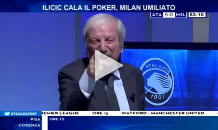 OSTRO! Tiziano Crudeli po klęsce Milanu 0:5: ''WSTYDŹCIE SIĘ'' [VIDEO]